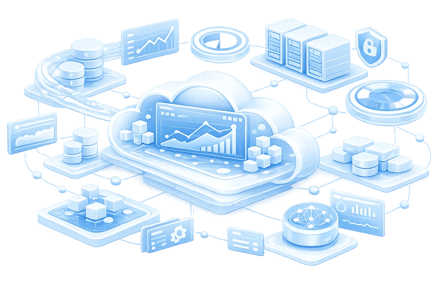 HiFX helps enterprises build scalable data lakehouse ecosystems that unify analytics, AI workflows, and enterprise intelligence through cloud-native architectures optimized for real-time processing, scalability, and operational efficiency.